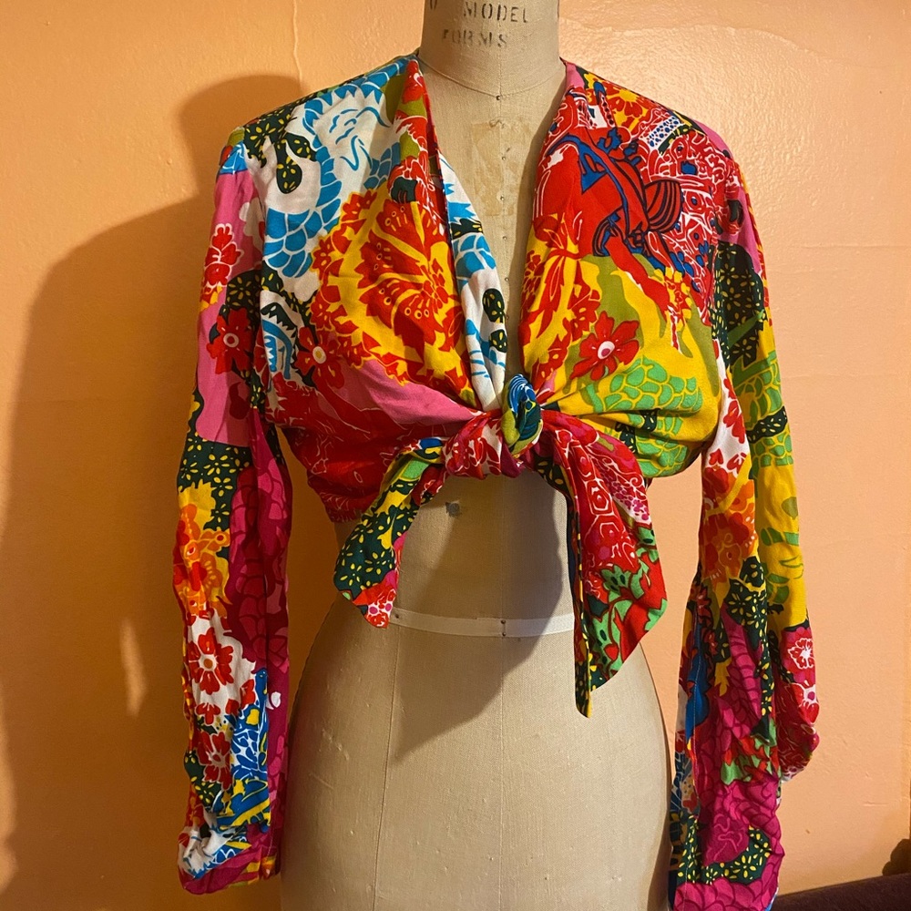 Trashy Diva Psychedelic Dragons Amaya Top